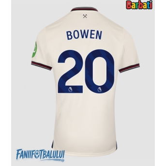 West Ham United Jarrod Bowen #20 Tricou Fotbal Replică 2025-26 Barbati Deplasare